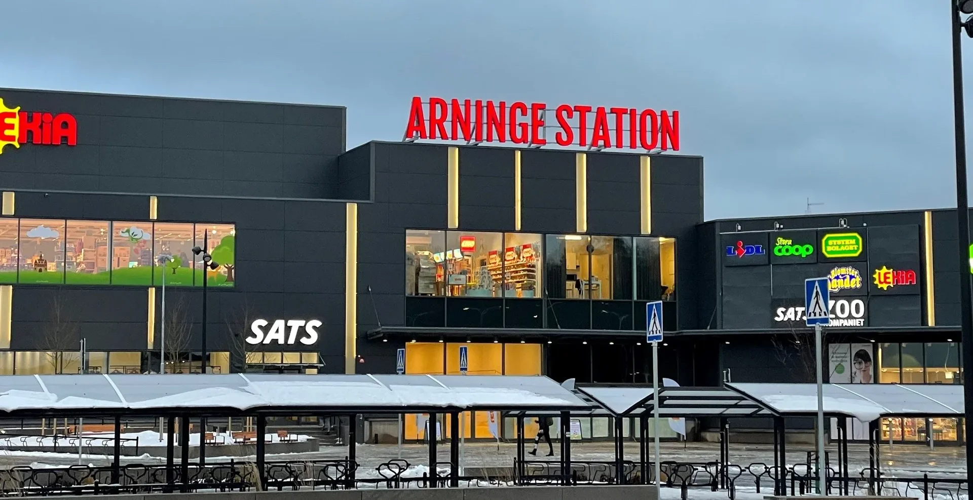 Arninge Station – storskaligt handelscentrum nyckelfärdigt av Fastec AB