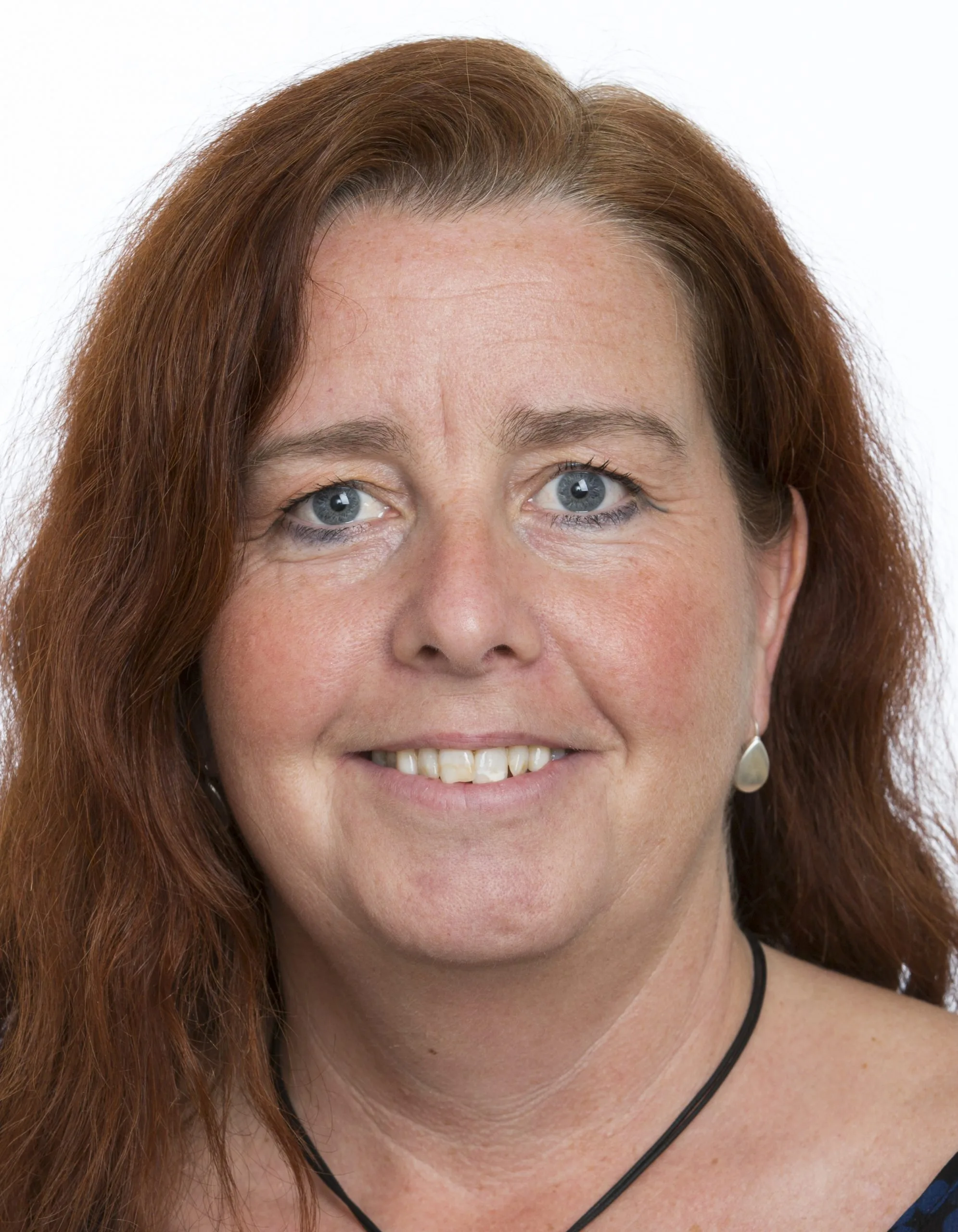 Porträtt av Eva Burlin