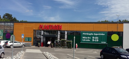 Butik för Plantagen, Danderyd