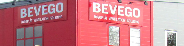 Lager och kontor för Bevego i Umeå