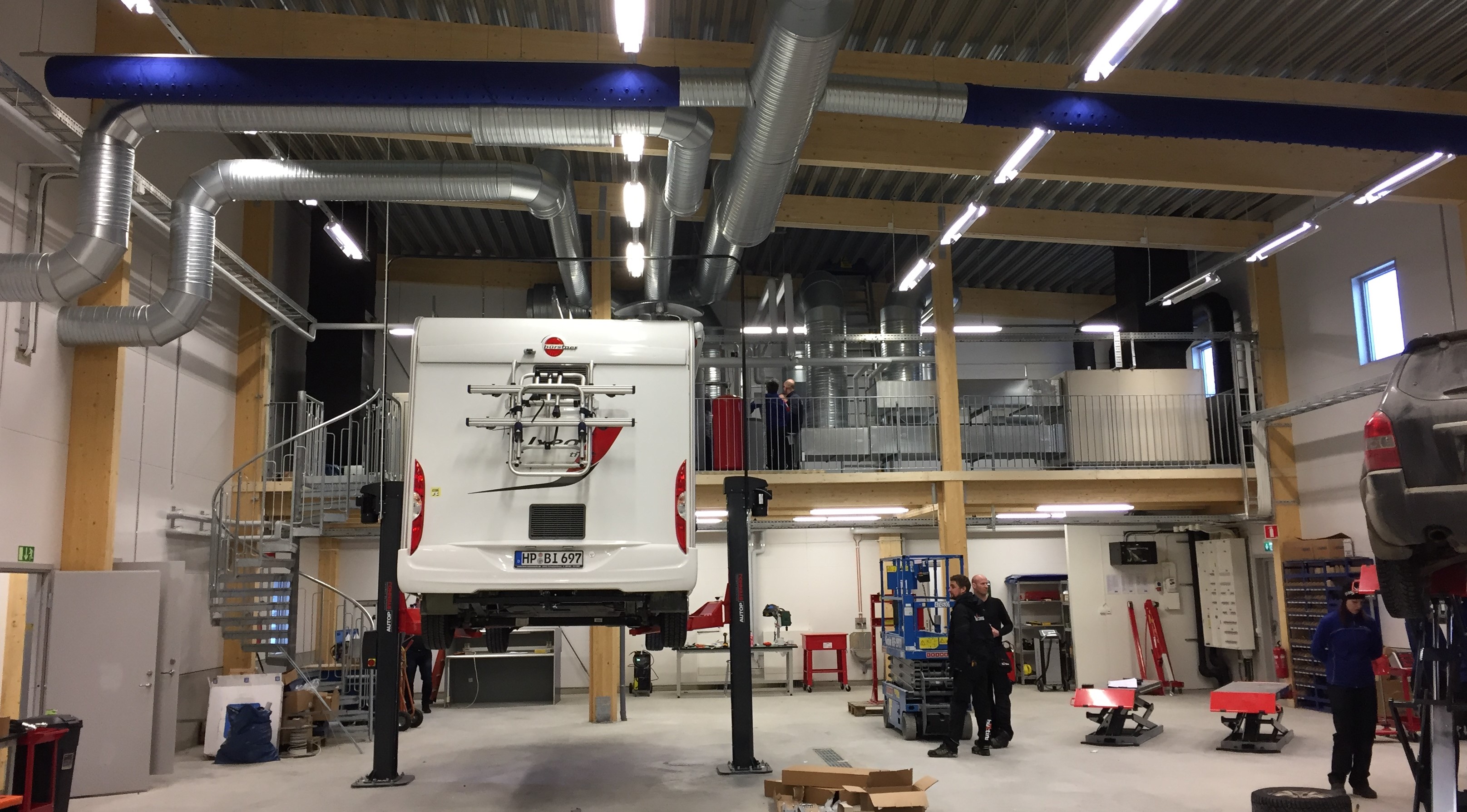 Nybyggnad Bilverkstad och Butik i Hemavan