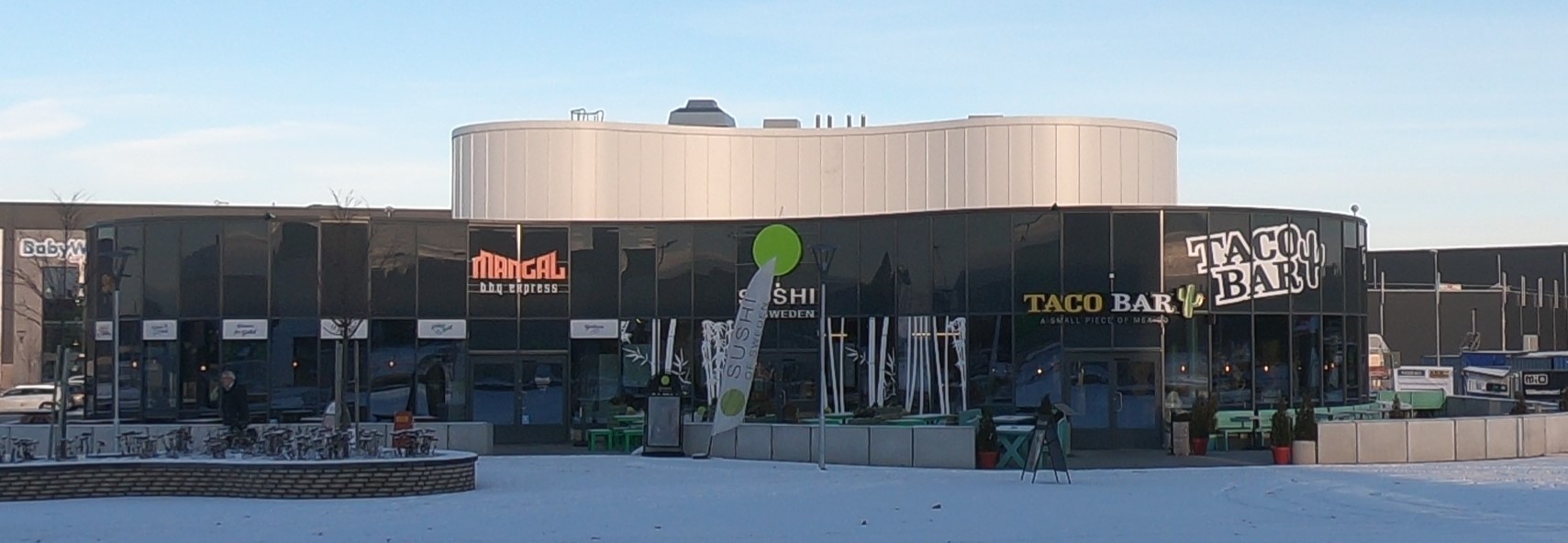 Restauranbyggnad – 3 Restauranger, Gränbystaden, Uppsala