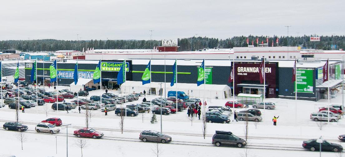 Volymhandel – 2 Butiker, Storheden, Luleå