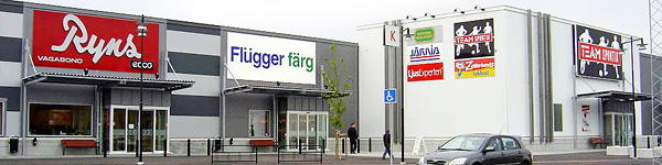 Volymhandel – 8 Butiker, Erikslund, Västerås